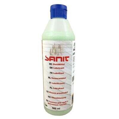 Sanit Chemie-IS SANIT Gleitmittel 500ml zur Montage aller Kunststoff-, Rohr-, Muffen- und Schlauchverbindungen