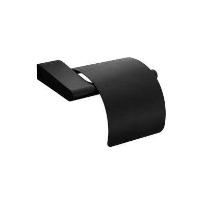Pressalit Pressalit Style Toilettenpapierhalter mit Deckel matt schwarz